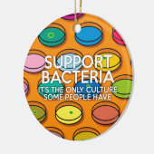 ONDERSTEUNDE BACTERIËN KERAMISCH ORNAMENT (Links)