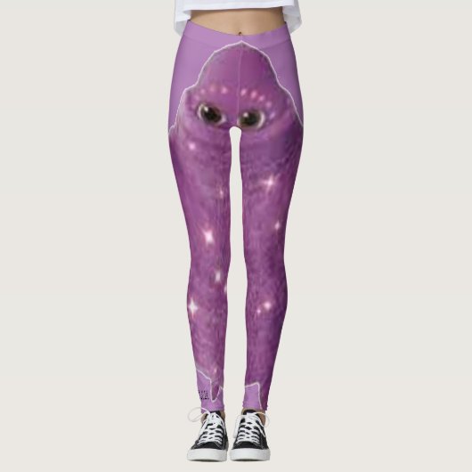 Ondersteunde Boobonculus-Leggings achteraan Leggings (Voorkant)