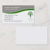 Ondersteunde levende Visitekaartjes (Voorkant / Achterkant)