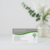 Ondersteunde levende Visitekaartjes (Staand voorkant)