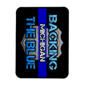 Ondersteunen van de Blue Michigan Magnet Magneet (Verticaal)