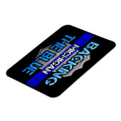 Ondersteunen van de Blue Michigan Magnet Magneet (Linkerzijde)