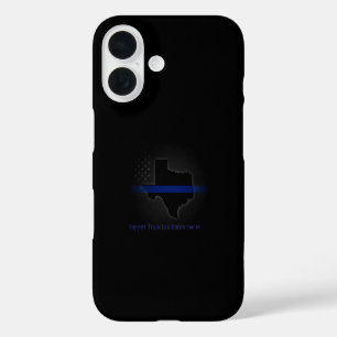 Ondersteunen van Texas Law Enforcement iPhone 16 Hoesje