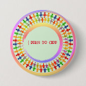 Ondersteunende Artsy Fun-campagne - Ronde Button 7,6 Cm (Voorkant)