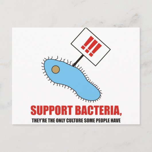 Ondersteunende bacteriën briefkaart (Voorkant)