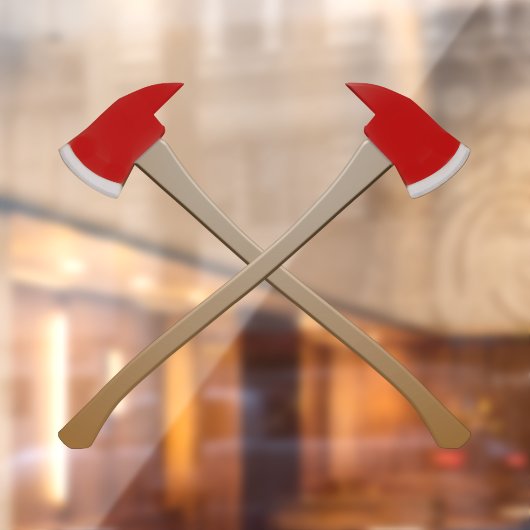 Ondersteunende brandweerlieden raamsticker (Vel 2)