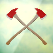 Ondersteunende brandweerlieden raamsticker (Vel 3)