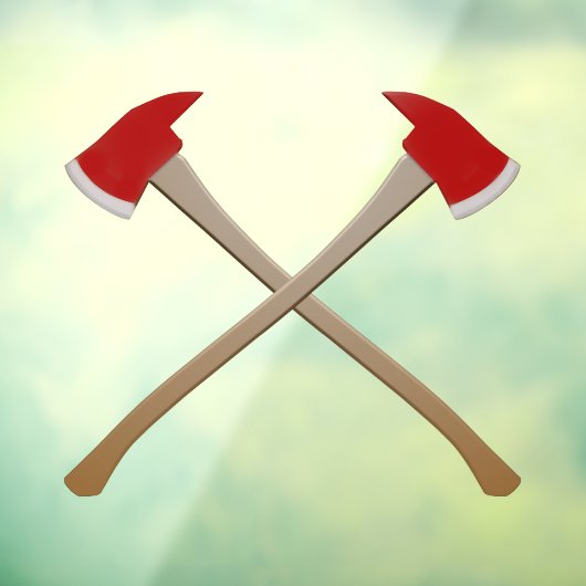 Ondersteunende brandweerlieden raamsticker (Vel 3)