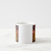Ondersteunende Dino Comfort Scene Espresso Kop (Voorkant)