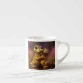 Ondersteunende Dino Comfort Scene Espresso Kop (Rechts)