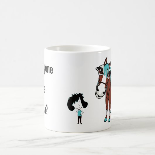 Ondersteunende en bemoedigende uitdrukking koffiemok (Center)