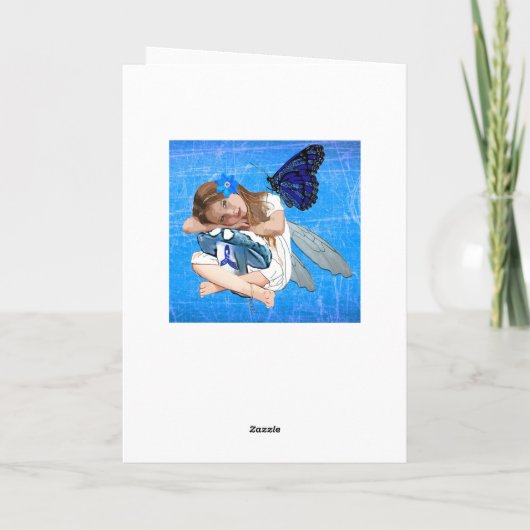 Ondersteunende ME CVS Vriendschapsaanmoediging Kaa Kaart (Achterkant)