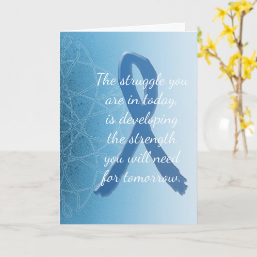 Ondersteunende ME CVS Vriendschapsaanmoediging Kaa Kaart (Gele Bloem)