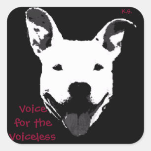 Ondersteunende Pit Bulls Stickers