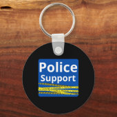 Ondersteunende politie sleutelhanger (Voorkant)