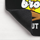Ondersteunende Softll Broer Van Een Softll Speler Muismat (Hoek)