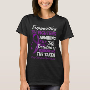 Ondersteunende strijders die de overdosis van een t-shirt