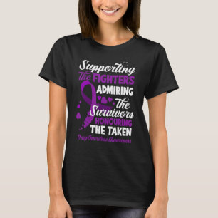 Ondersteunende strijders die de overdosis van een t-shirt