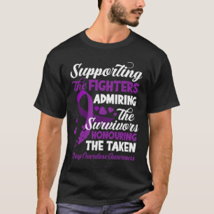 Ondersteunende strijders die de overdosis van een t-shirt