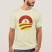 Ondersteunende voorzitter Obama T-shirt (Voorkant)