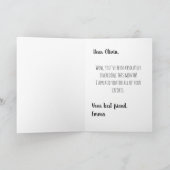 Ondersteuning Aanmoedigende Grappige Malle Chili Kaart (Binnen)