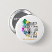 Ondersteuning ADHD Awareness Ribbon Support Giften Ronde Button 5,7 Cm (Voorkant /achterkant)