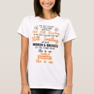 Ondersteuning ADHD Awareness Ribbon Support Giften T-shirt