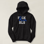Ondersteuning ALS awareness Hoodie (Design voorkant)