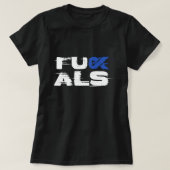 Ondersteuning ALS awareness T-shirt (Design voorkant)