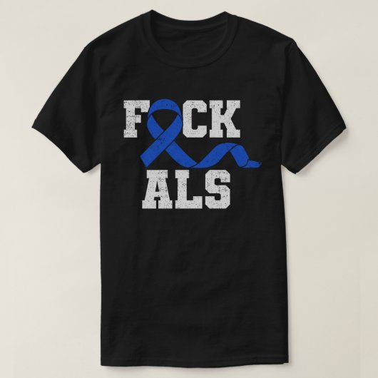 Ondersteuning ALS awareness T-shirt (Design voorkant)