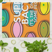 ONDERSTEUNING BACTERIA Science Funny Quote Theedoek (Gevouwen)