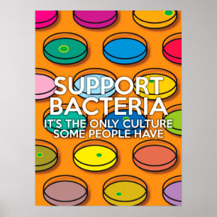 ONDERSTEUNING BACTERIA Science Poster