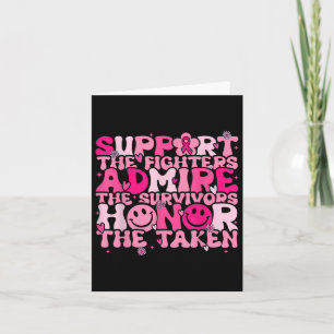 Ondersteuning Bewonder Honor Breast Cancer Awarene Kaart