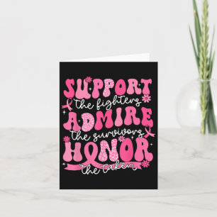 Ondersteuning Bewonder Honor Breast Cancer Awarene Kaart