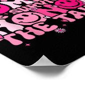 Ondersteuning Bewonder Honor Breast Cancer Awarene Poster (Hoek)