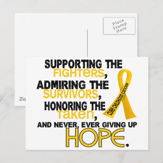 Ondersteuning bewondering voor het eren van 3.2 Ki Briefkaart (Voorkant / Achterkant)