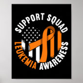Ondersteuning Bewustmakingssquad I Bloedcellen Kan Poster (Voorkant)