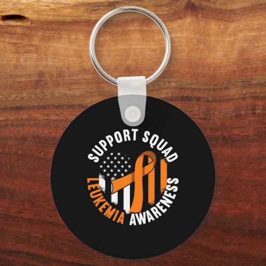 Ondersteuning Bewustmakingssquad I Bloedcellen Kan Sleutelhanger (Voorkant)