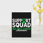 Ondersteuning Bewustzijn Squad Cholangiocarcinoom Kaart (Gele Bloem)
