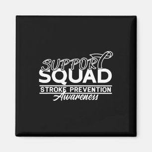 Ondersteuning Bewustzijn Squad Hart Ziekte Beroert Magneet