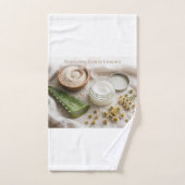 Ondersteuning bij eczeem. bad handdoek (Handdoek)