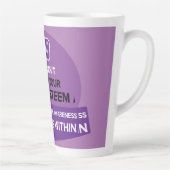 Ondersteuning bij eetstoornissen latte mok (Rechts)