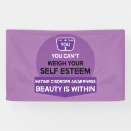 Ondersteuning bij eetstoornissen spandoek