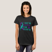 Ondersteuning bij het vergroten van het bewustzijn t-shirt (Voorkant volledig)