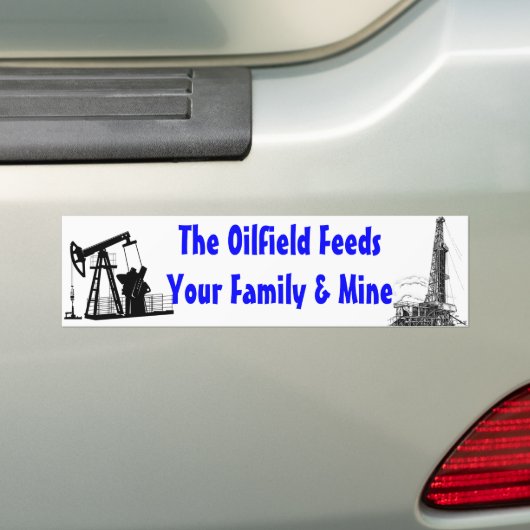 Ondersteuning Bumpersticker (Op auto)
