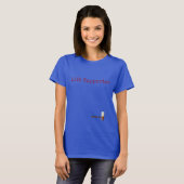 Ondersteuning / Dames Basic T-Shirt (Voorkant volledig)
