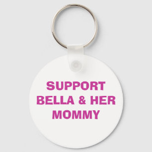 ONDERSTEUNING EN HAAR MOMMY SLEUTELHANGER