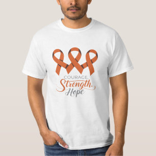 Ondersteuning en pleitbezorger met Oranje lintwerk T-shirt