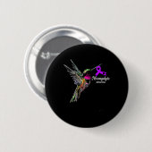 Ondersteuning fibromyalgie Bewustheid Ronde Button 5,7 Cm (Voorkant /achterkant)