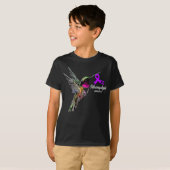Ondersteuning fibromyalgie Bewustheid T-shirt (Voorkant volledig)